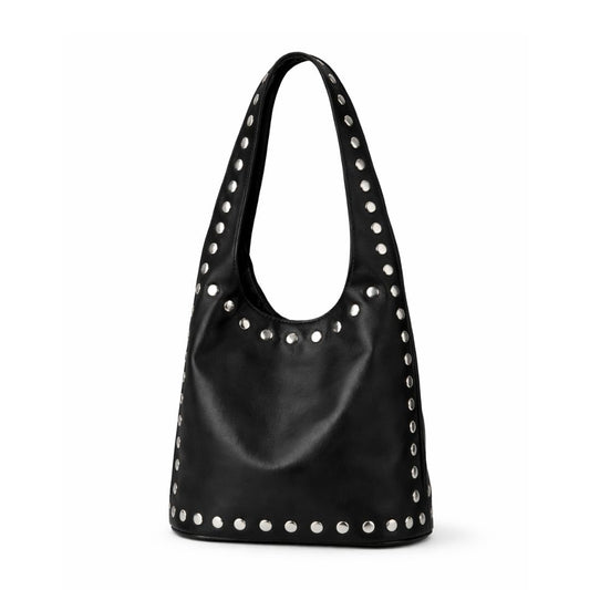 Cartera de Cuero Mujer - Modelo Vega Black - Roussa