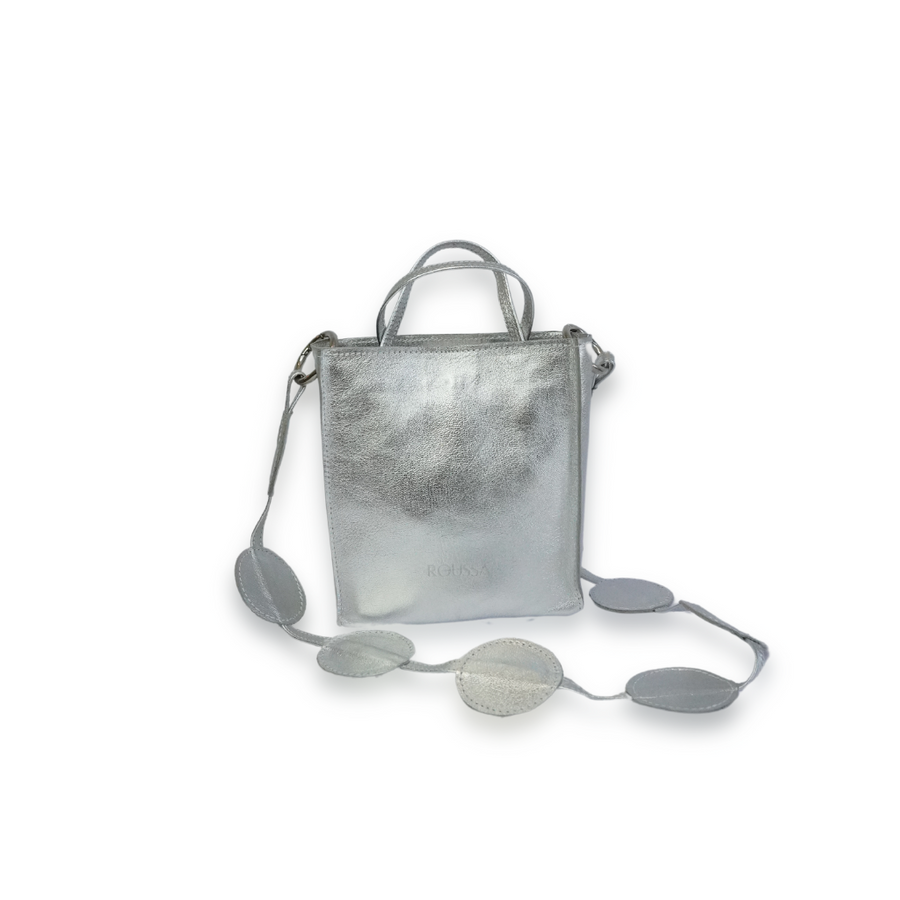 Cartera Mili Plateada - Roussa
